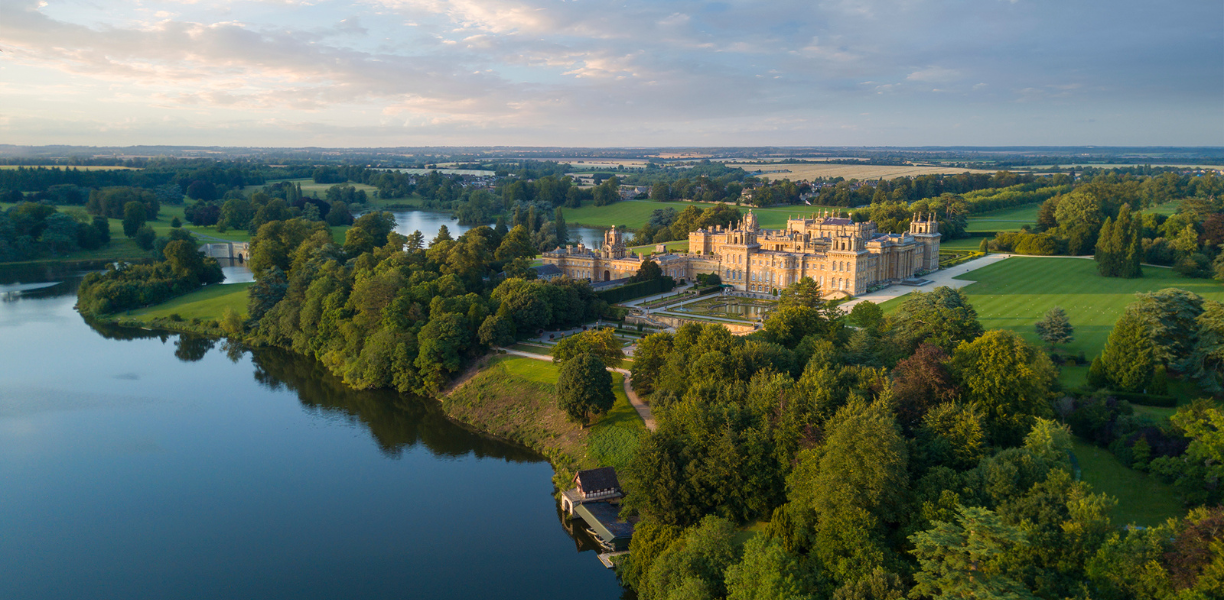 Blenheim Palace Aerial